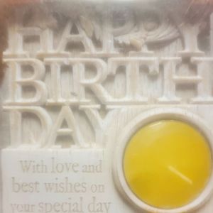 Happy Birthday plaque